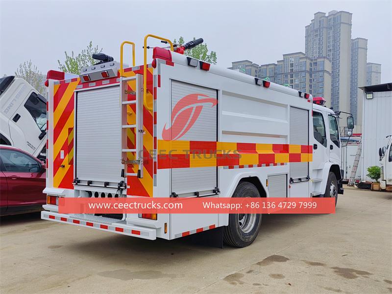 Isuzu FTR 8CBM fire fighting truck