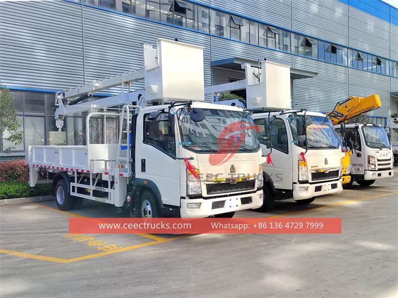 HOWO light-duty aerial platform truck