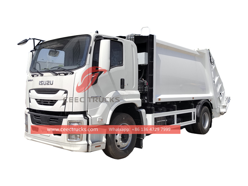 ISUZU FTR 16cbm Garbage rear loader truck