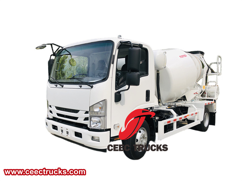 Isuzu Ready Mix Concrete Mixer Truck