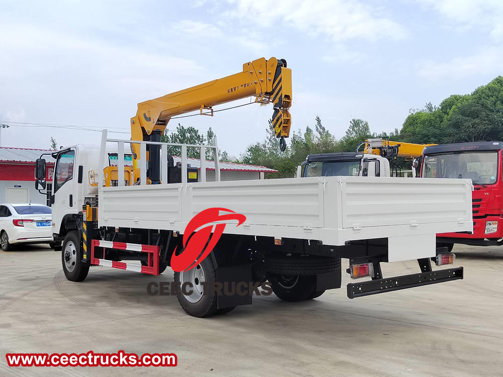 Isuzu Truck mounted crane