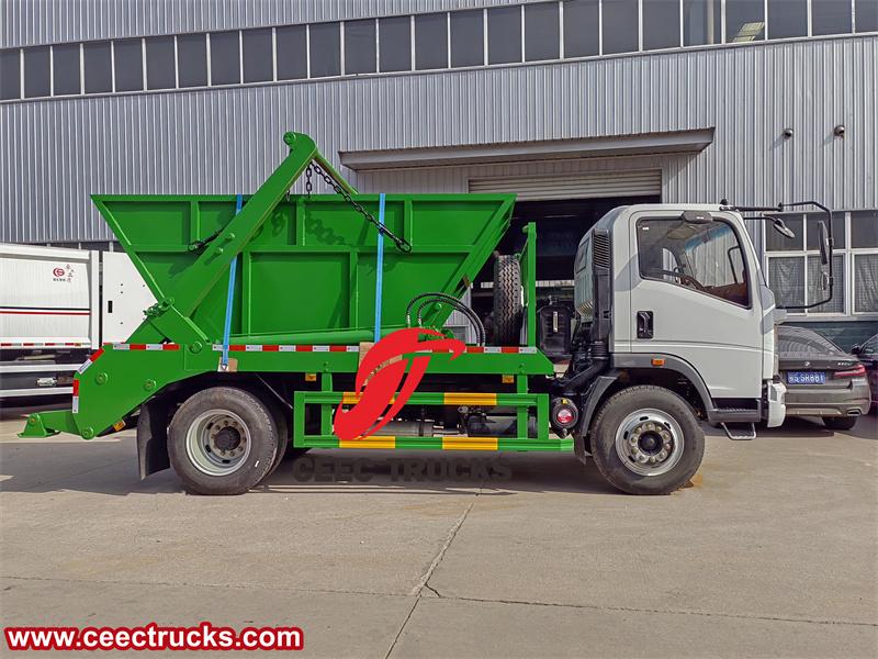 Howo 8cbm skip loader truck