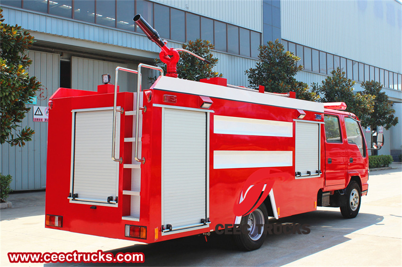 Isuzu fire truck