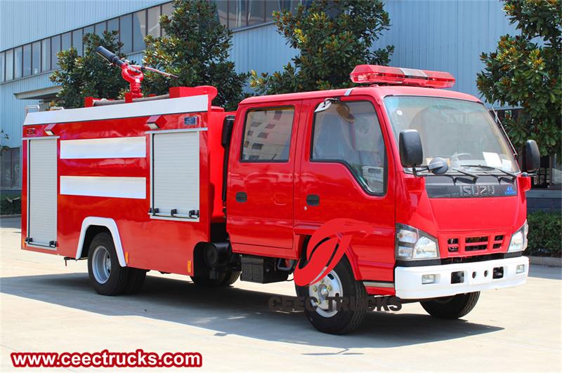 Isuzu 600P fire truck