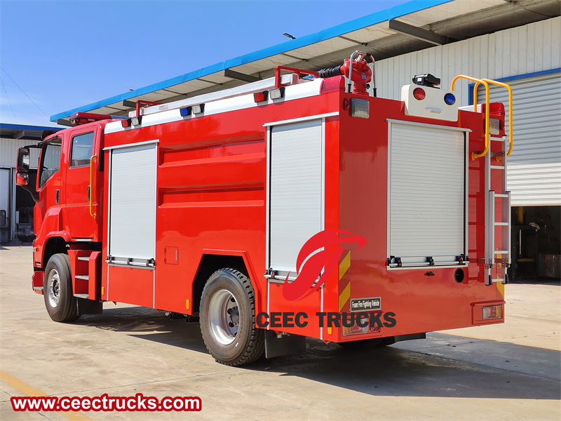 Isuzu Giga brand Fire Rescue Water Trucks