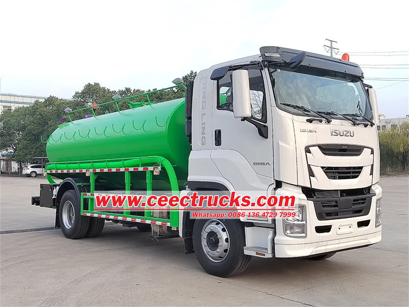 ISUZU FVR septic vacuum truck for sale