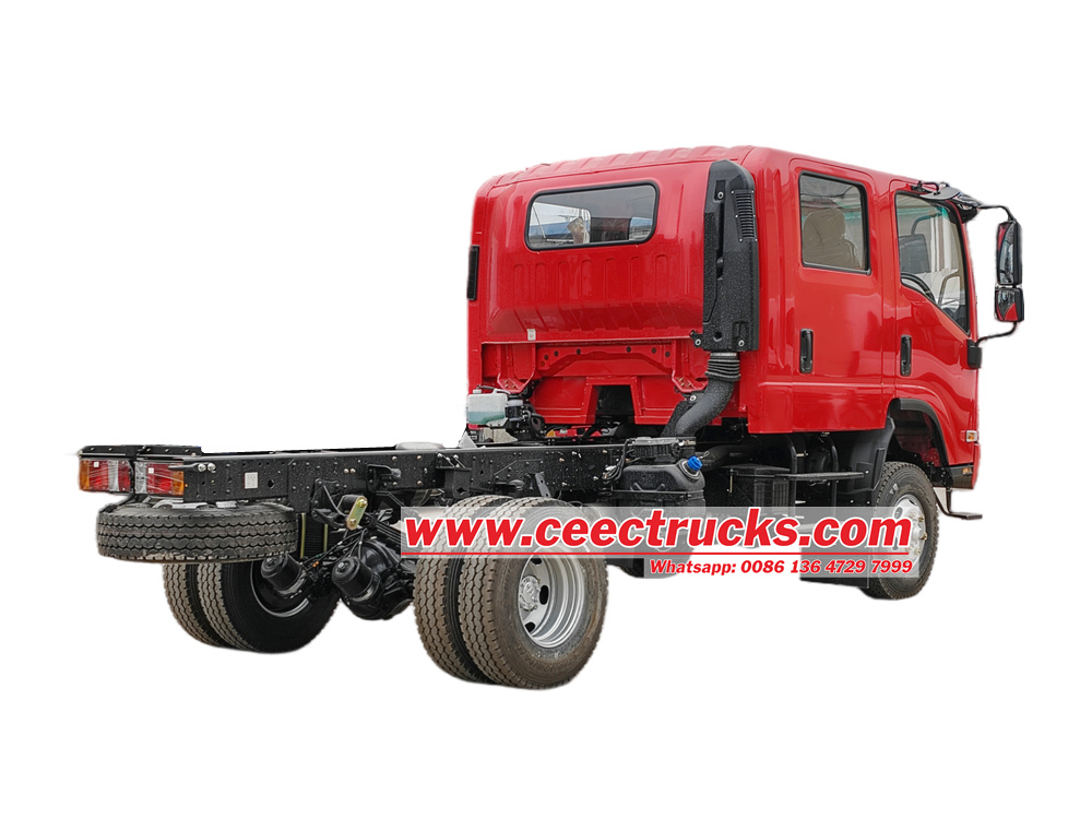 Isuzu KV600 double cab light truck chassis