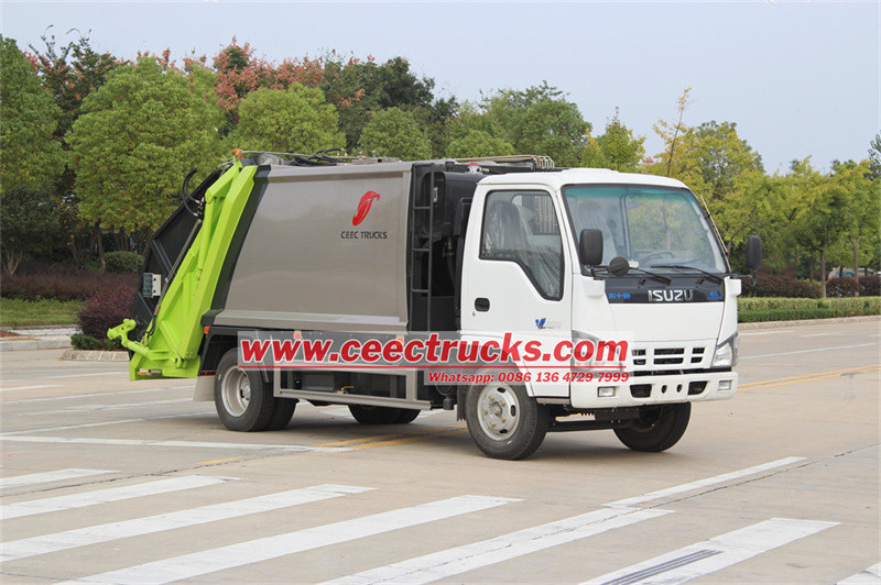 ISUZU NKR garbage rear loader