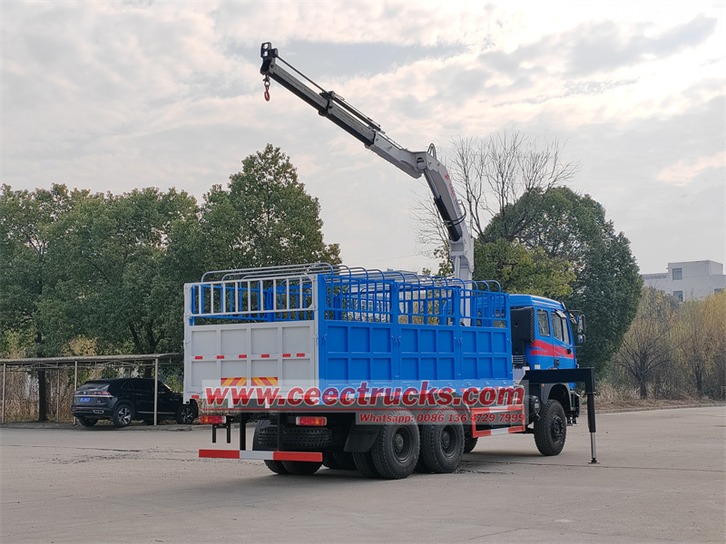 Beiben 6x4 mobile lorry crane truck