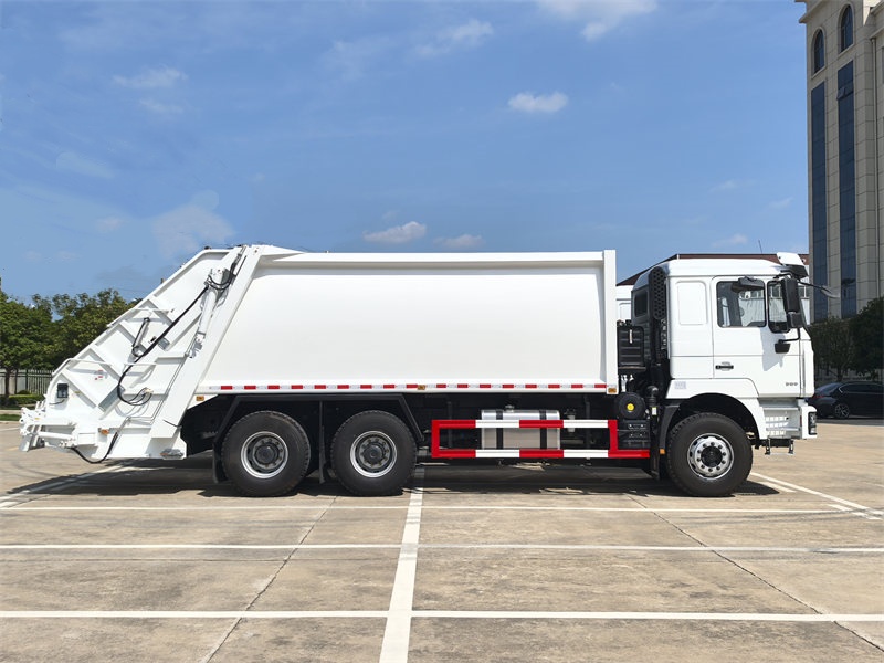 shacman 25 cbm rear loader garbage truck