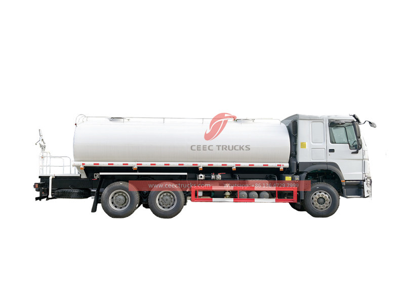 Howo heavy water tank truck