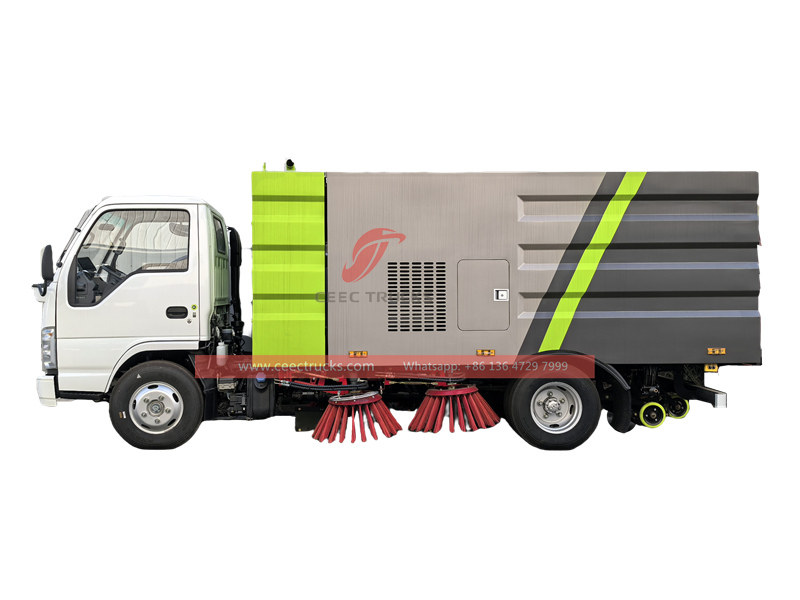 Isuzu 130HP Road Sweeper Cleaning Truck