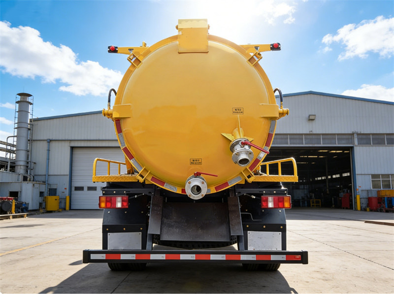 Howo vacuum sewage tank truck