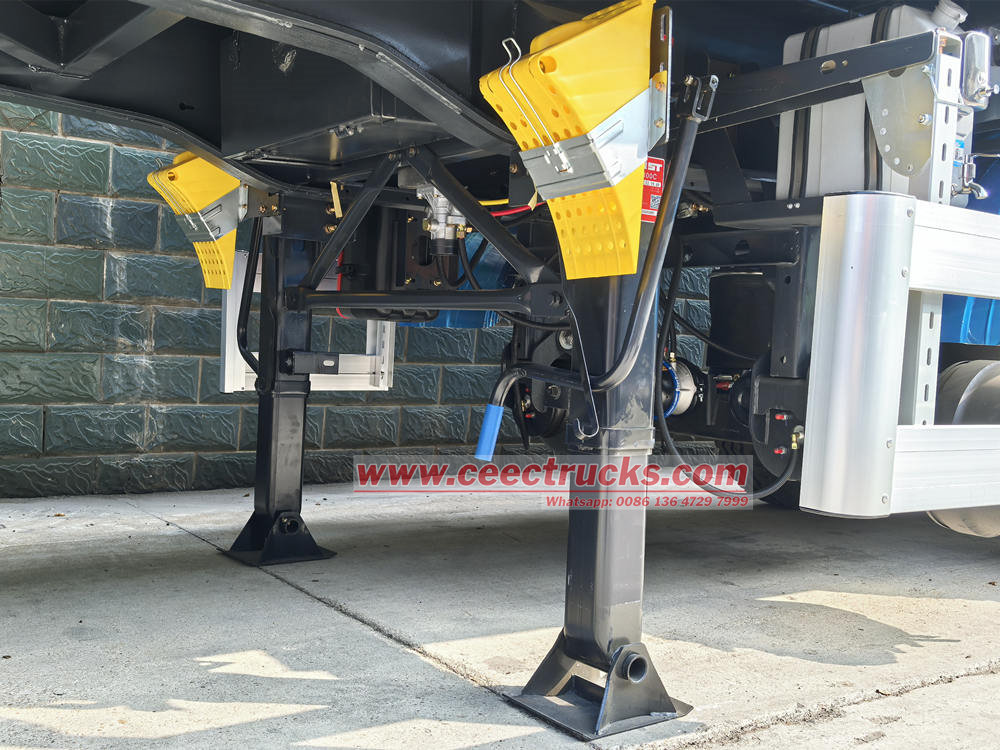 4 axle tipper semi trailer