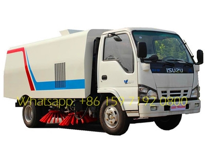 best isuz 4 CBM road sweeper truck