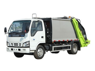 5cbm شاحنة القمامة ضاغط ايسوزو-CEEC TRUCKS