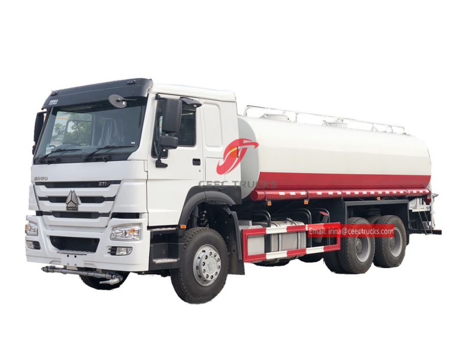 HOWO 20,000 liters water tanker truck for sale