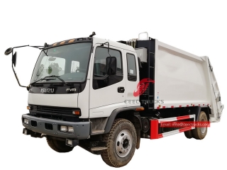 شاحنة لجمع القمامة 12 متر مربع إيسوزو-CEEC TRUCKS