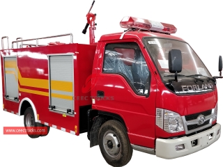 1500l foton شاحنة إطفاء الحرائق-CEEC TRUCKS