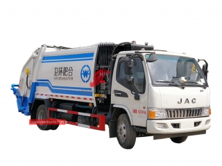 8cbm شاحنة القمامة الضاغطة jac-CEEC TRUCKS
