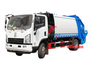 8cbm شاحنة القمامة الضاغطة shacman-CEEC TRUCKS