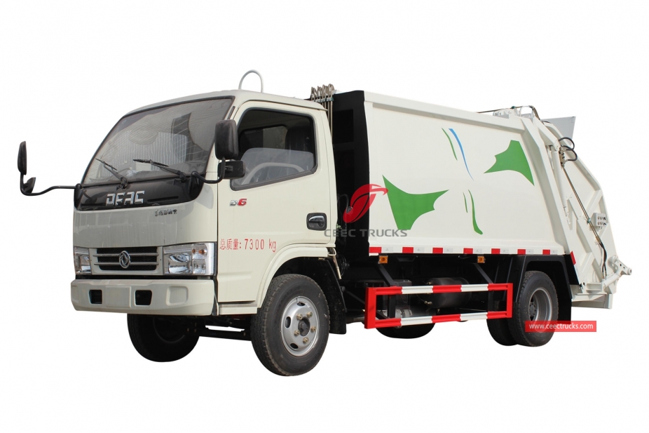 DONGFENG 5000Liters refuse compactor truck