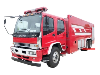ايسوزو 12cbm شاحنة النار رغوة المياه-CEEC TRUCKS