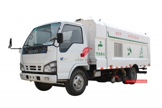 شاحنة كاسحة الطريق ايسوزو 5cbm-CEEC TRUCKS