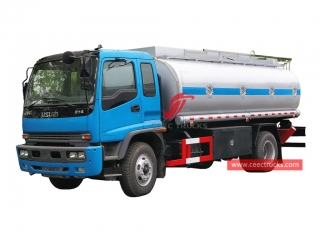 ايسوزو 16cbm شاحنة نقل الوقود-CEEC TRUCKS