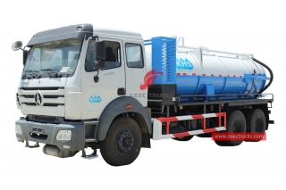 10000 لتر شاحنة شفط مياه الصرف الصحي بيبين-CEEC TRUCKS