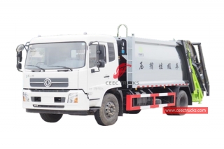دونغفنغ 10cbm شاحنة ضغط القمامة-CEEC TRUCKS