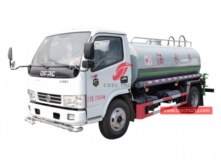 خزان مياه 4cbm شاحنة دونغفنغ-CEEC TRUCKS