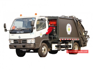 غامبيا 6cbm ضغط شاحنة القمامة-CEEC TRUCKS