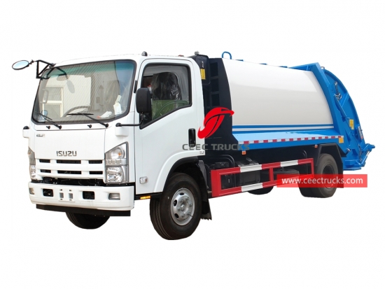 ISUZU 8CBM Back loading garbage truck - CEEC Trucks