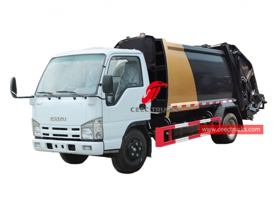 ISUZU 5CBM garbage compactor truck