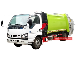 ايسوزو 4 * 2 شاحنة ضغط النفايات-CEEC TRUCKS