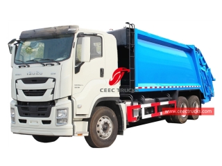 شاحنة ضاغطة النفايات ايسوزو جيجا-CEEC TRUCKS
