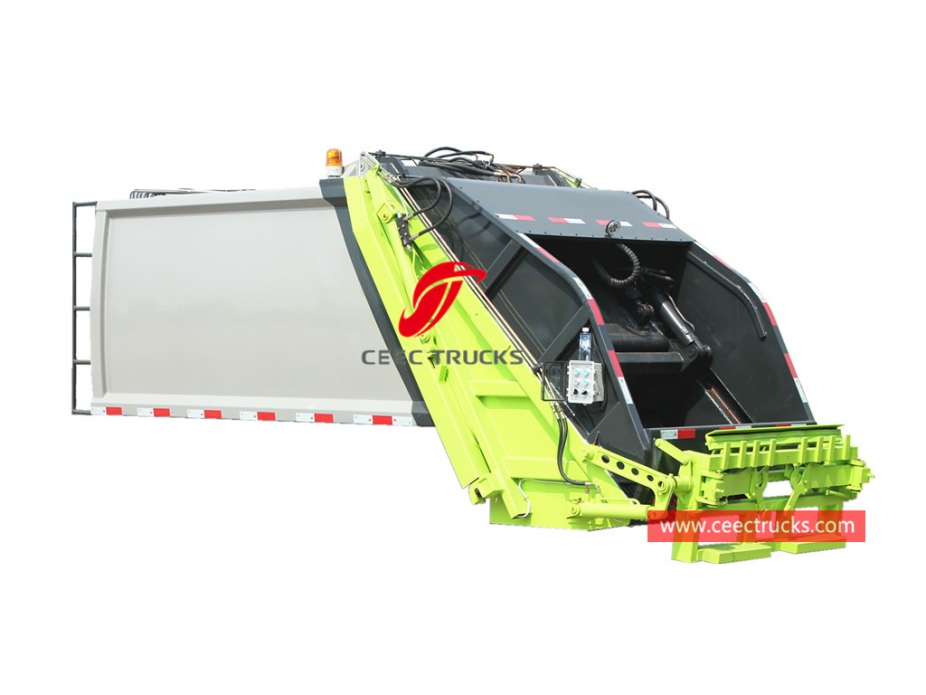 European standard 5,000 liters refuse compression truck body kit