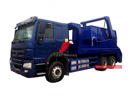 HOWO RHD Swing arm garbage truck - CEEC Trucks