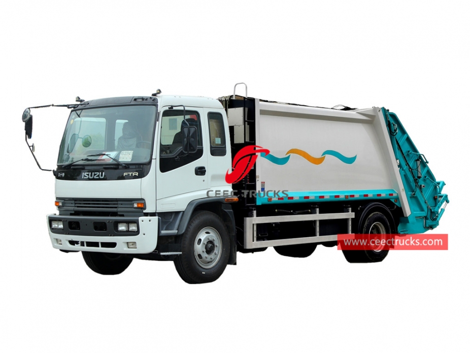 ISUZU Garbage compression truck