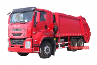 العلامة التجارية الجديدة ايسوزو جيجا شاحنة القمامة المطحنة