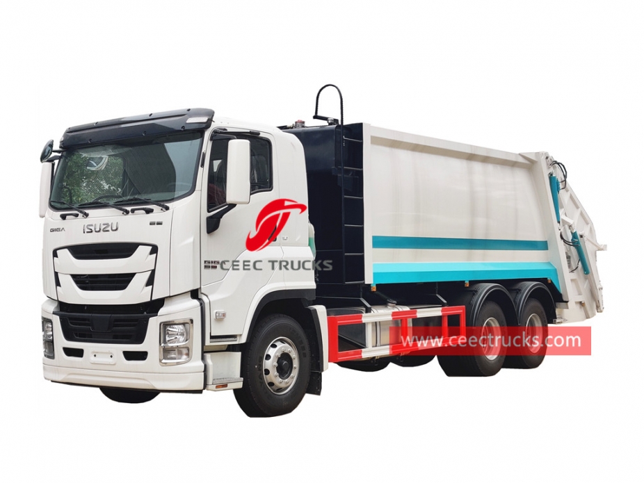 High quality ISUZU GIGA refuse compactor truck