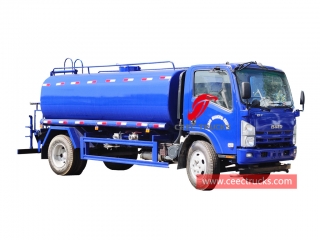 ايسوزو 4×2 المياه العربة الشاحنة