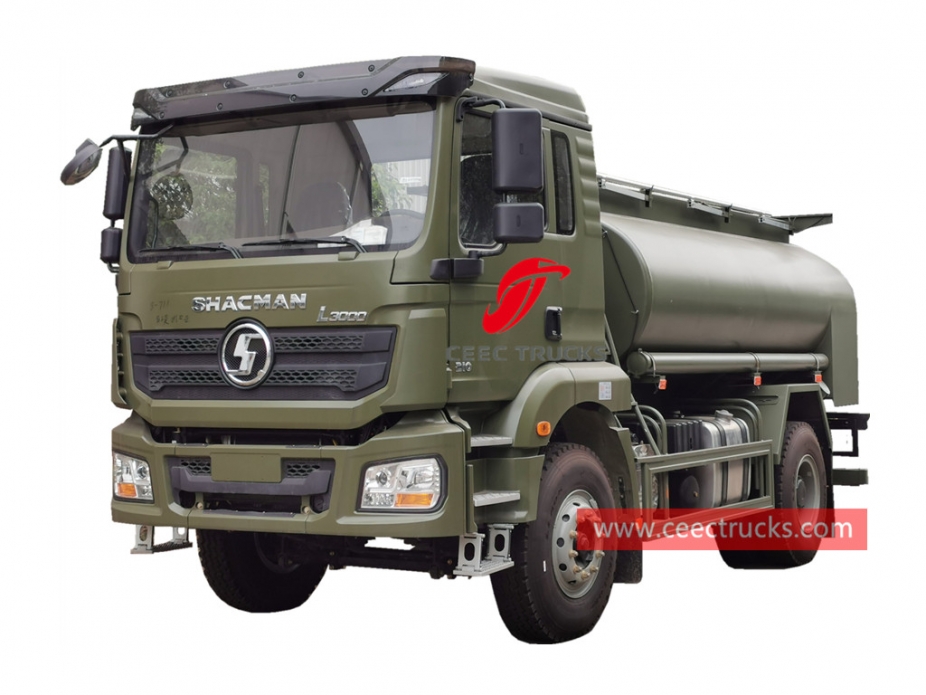 Shacman 6 wheeler oil tanker truck
