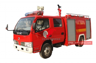  دونغفنغ 4 × 2 مكافحة الحرائق شاحنة نقل