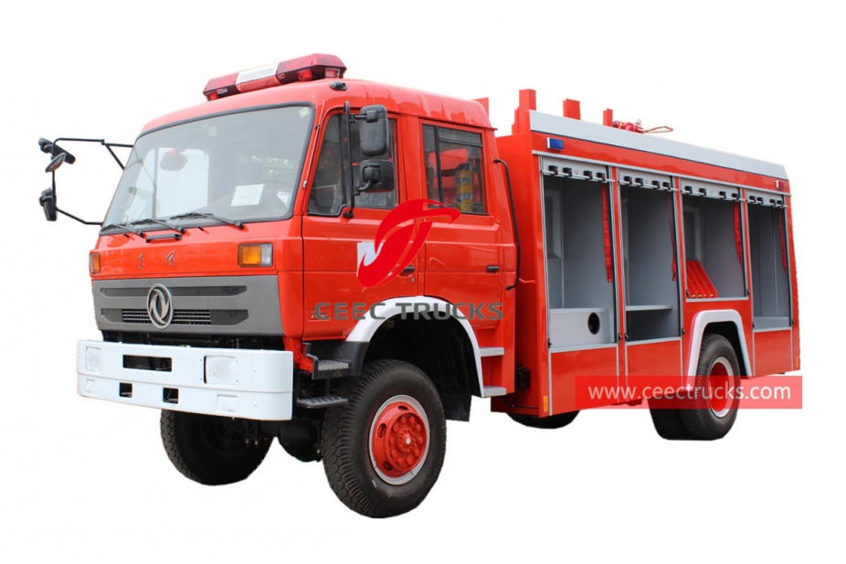 Dongfeng all wheel drive fire engine