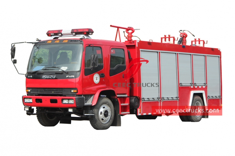 ISUZU FVR fire engine