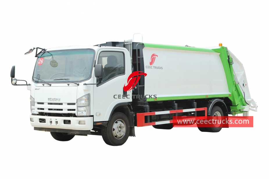 ISUZU Garbage compression truck for sale