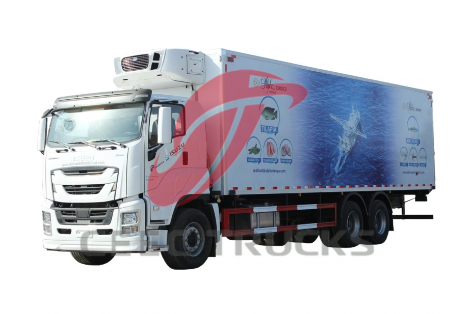 ISUZU GIGA 25 ton refrigerated truck