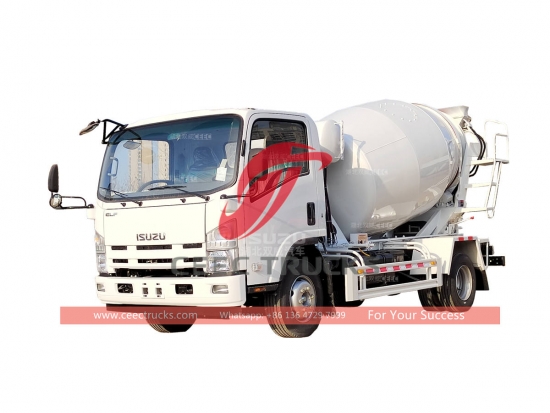 ISUZU ELF 700P small mixer truck for sale